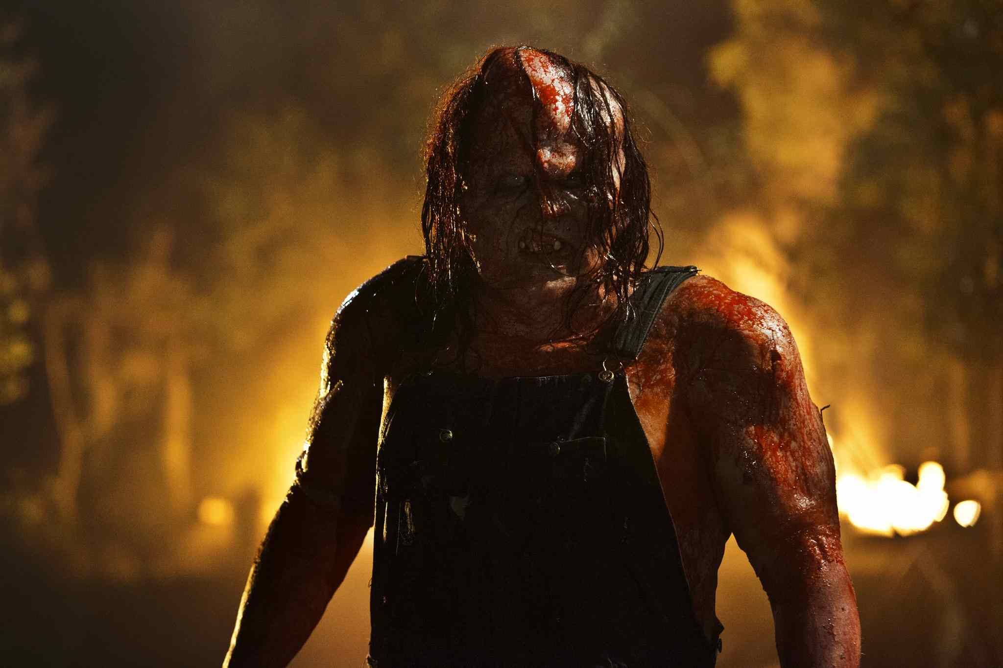 Victor Crowley in Hatchet III. Hatchet 4.