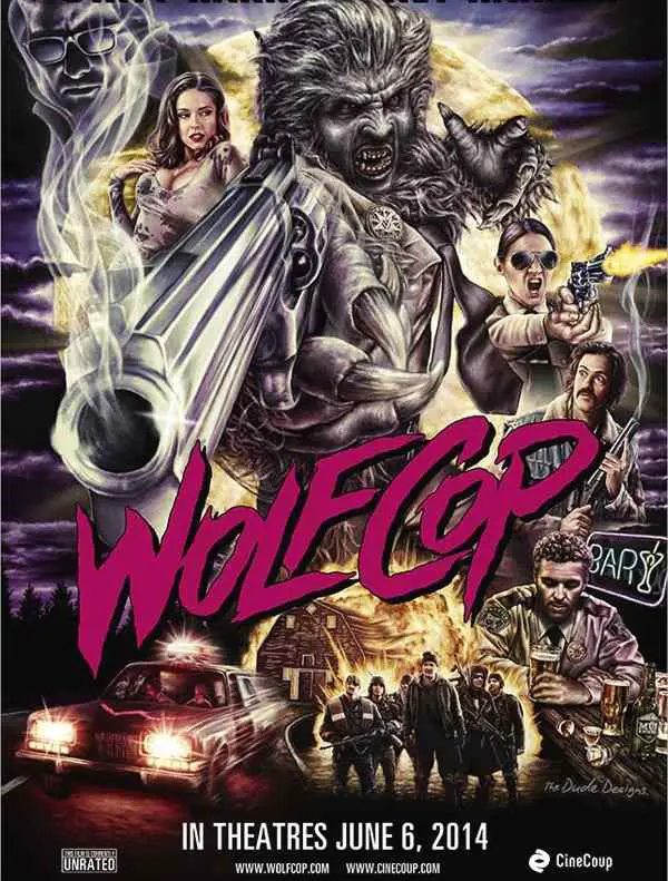 Poster for the Lowell Dean film WolfCop.