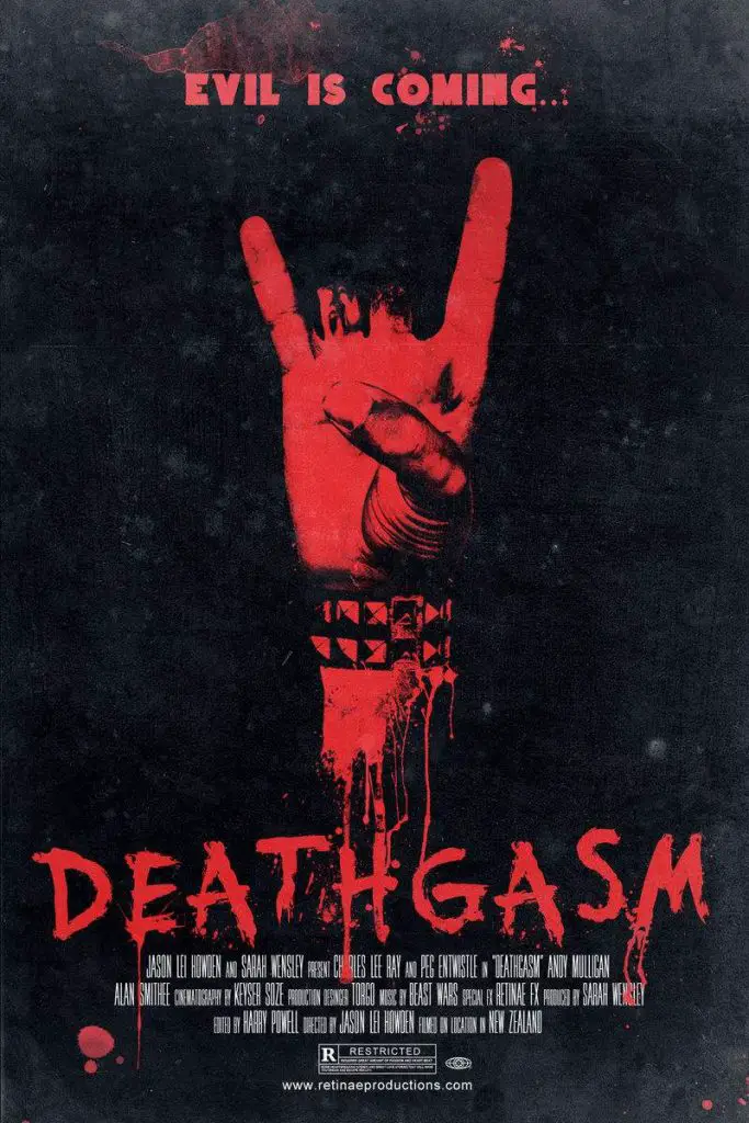 Poster art for Deathgasm. Wal-mart