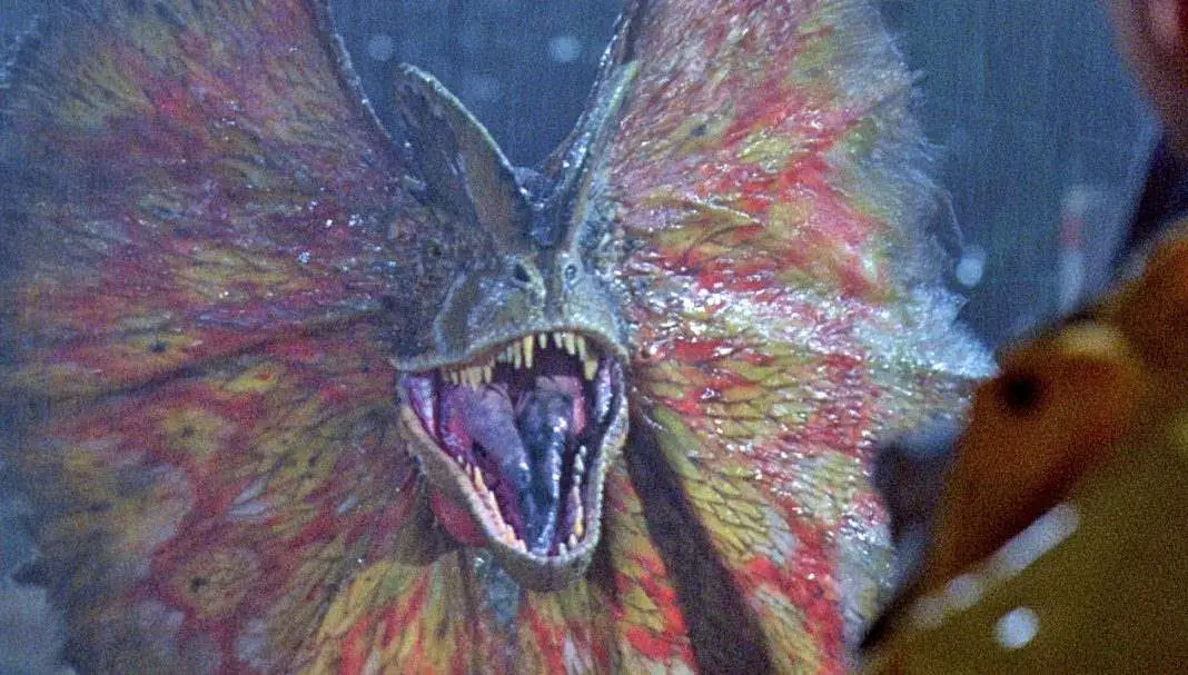 Jurassic Park dilophosaurus