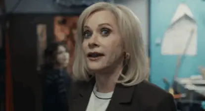 Barbara Crampton makes an extended cameo appearance in V/H/S/Mixtape.