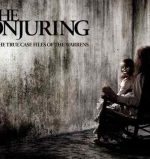 The movie poster for Th Conjuring starring Patrick Wilson and Vera Farmiga and directed by James Wan.