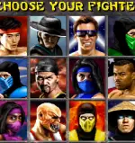 Mortal Kombat character select