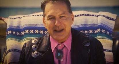 A photograph of Joe Bob Briggs