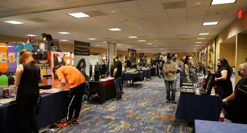 Fans at Days of the Dead in Atlanta on Feb. 27.