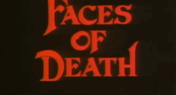 The infamous "Faces of Death" from 1978.