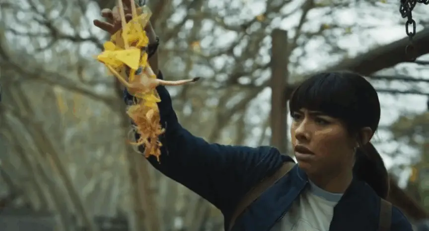 Xochitl Gomez has the world's worst babysitter job in "Hive."