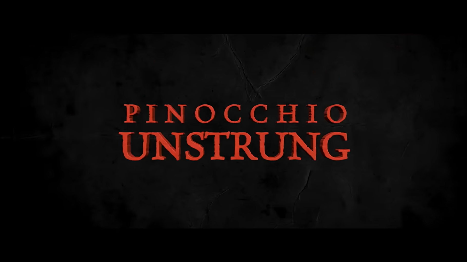 Pinocchio Unstrung Aims Low – Wicked Horror